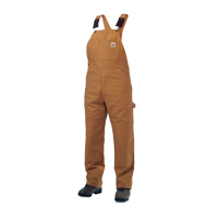 Unlined Duck Overalls, Men's, Large, Brown Distribution Jean Lapalme