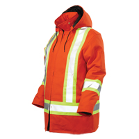 Parka de s&eacute;curit&eacute;, Orange haute visibilit&eacute;, Grand Distribution Jean Lapalme