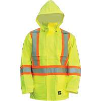 Open Road Jacket, Polyester/Polyurethane, High Visibility Lime-Yellow, Small Distribution Jean Lapalme