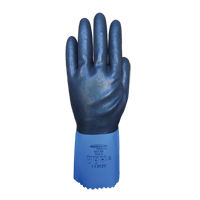 Gants enti&egrave;rement tremp&eacute;s et r&eacute;sistants aux produits chimiques Summitech, Taille Petit/7, 11,8" lo, Chloropr&egrave;ne, Doublure en Poly-coton, 59 mils Distribution Jean Lapalme