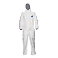 Coveralls, 2X-Large, White, Tyvek&reg; 500 Distribution Jean Lapalme