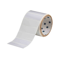 &eacute;tiquettes imprimables ToughBond &agrave; transfert thermique, Polyester, 3" lo x 1" h, Blanc Distribution Jean Lapalme