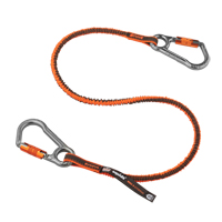 Longe porte-outils verrouillable Squids 3118F(x), Tendeur, Mousqueton double Distribution Jean Lapalme
