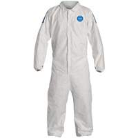Coveralls, Medium, White, Tyvek&reg; 400 D Distribution Jean Lapalme