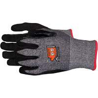 Gants en tricot de composite r&eacute;sistant aux coupures, Taille 6/T-petit, Calibre 13, Rev&ecirc;tement Mousse de nitrile, Enveloppe en Acier inoxydable/PEHP/TenActiv, ASTM ANSI niveau A7 Distribution Jean Lapalme