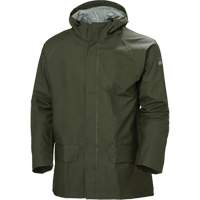 Mandal PVC-Coated Rain Jacket, Polyester, X-Small, Green Distribution Jean Lapalme