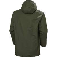 Mandal PVC-Coated Rain Jacket, Polyester, X-Small, Green Distribution Jean Lapalme