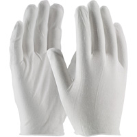 Inspection Gloves, Cotton, Unhemmed Cuff, One Size Distribution Jean Lapalme