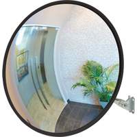 Convex Mirror with Telescopic Arm, Indoor/Outdoor, 12" Diameter Distribution Jean Lapalme