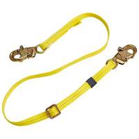 Web Adjustable Positioning Lanyard, 1 Legs, 4', CSA Class B, Polyester Distribution Jean Lapalme