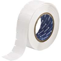 &eacute;tiquettes &agrave; transfert thermique B-461, Polyester, 0,6" lo x 1,625" h, Blanc Distribution Jean Lapalme