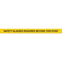 Marqueur robuste pour le sol Tough-Mark, Rectangle, 48" lo x 2" la, Jaune, Poly&eacute;thyl&egrave;ne Distribution Jean Lapalme