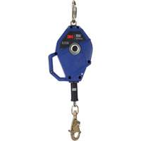 Smart Lock Self-Retracting Lifeline, 30', Galvanized Steel, Swivel Distribution Jean Lapalme