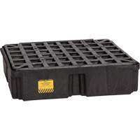 Plateforme de d&eacute;versement modulaire, Capacit&eacute; de d&eacute;versement 15 gal. US, 26" x 26,25" x 6,5" Distribution Jean Lapalme