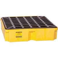 Plateforme de d&eacute;versement modulaire, Capacit&eacute; de d&eacute;versement 15 gal. US, 26" x 26,25" x 6,5" Distribution Jean Lapalme
