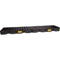 Plateforme de d&eacute;versement modulaire, Capacit&eacute; de d&eacute;versement 60,5 gal. US, 26,5" x 103,5" x 6,5" Distribution Jean Lapalme