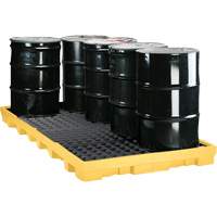 Plateforme de d&eacute;versement modulaire, Capacit&eacute; de d&eacute;versement 121 gal. US, 51,5'' x 103" x 6,5" Distribution Jean Lapalme