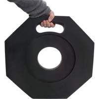 Rubber Base for Premium Delineator Posts, 12 lbs. Distribution Jean Lapalme