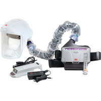 Versaflo PAPR Kit, Loose Fitting Hood & Faceshield, Lithium-Ion Battery Distribution Jean Lapalme