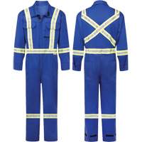 Combinaisons ignifuges 7 oz Avenger, Taille 38 (grand taille), Bleu royal Distribution Jean Lapalme