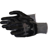 Gants de travail antichocs Dexterity, Petit, Paume en Synth&eacute;tique, Poignet Poignet en tricot Distribution Jean Lapalme