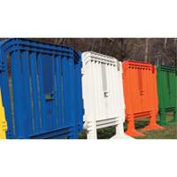 Barricade Minit, Emboîtables, 49" lo x 39" h, Vert Distribution Jean Lapalme