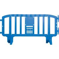 Barricade Movit, Emboîtables, 78" lo x 39" h, Bleu Distribution Jean Lapalme