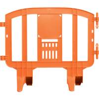 Barricade Minit, Emboîtables, 49" lo x 39" h, Orange Distribution Jean Lapalme