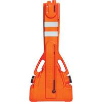 Barricade Multi-Gate, 43" h x 90" lo, Orange Distribution Jean Lapalme