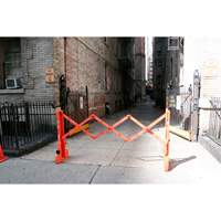 Barricade Multi-Gate, 43" h x 90" lo, Orange Distribution Jean Lapalme