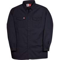 Chemise &agrave; boutons Westex UltraSoft, Petit, Bleu marin Distribution Jean Lapalme