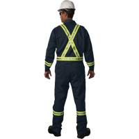 Combinaison non doubl&eacute;e Westex UltraSoft, Taille 34/36, Bleu marine, 12,4 cal/cm2 Distribution Jean Lapalme