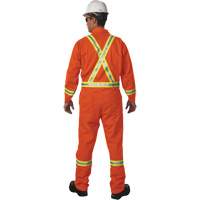 Combinaison non doubl&eacute;e Westex UltraSoft, Taille 4T-Grand, Orange, 8,7 cal/cm² Distribution Jean Lapalme