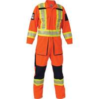 Combinaison ind&eacute;chirable, Petit, Orange haute visibilit&eacute; Distribution Jean Lapalme