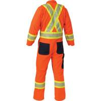 Combinaison ind&eacute;chirable, Petit, Orange haute visibilit&eacute; Distribution Jean Lapalme