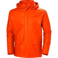 Gale Rain Jacket, Polyester/Polyurethane, X-Small, Orange Distribution Jean Lapalme