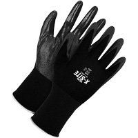 Gants enduits, 10, R&ecirc;vetement Bipolym&egrave;re, Calibre 15, Enveloppe en Nylon Distribution Jean Lapalme