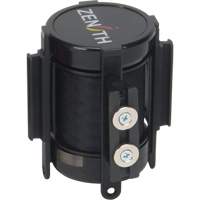 Cassette de ruban magn&eacute;tique pour barri&egrave;re de contr&ocirc;le des foules personnalis&eacute;e, 7', Ruban Noir Distribution Jean Lapalme