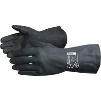 Gants doubl&eacute;s r&eacute;sistants aux produits chimiques Chemstop, Taille 7, 12" lo, N&eacute;opr&egrave;ne, Doublure en Ouat&eacute;e, 30 mils Distribution Jean Lapalme