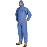 2075 Combinaisons jetables ignifuges SMS, Taille Petit, Bleu Distribution Jean Lapalme