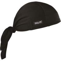 Chill-Its&reg; 6615 Cooling Doo Rag, Black Distribution Jean Lapalme