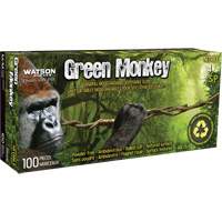5559PF Green Monkey Gloves, Small, Nitrile, 4-mil, Powder-Free, Green Distribution Jean Lapalme