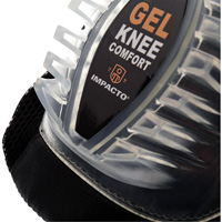 All-Terrain Knee Pads, Hook and Loop Style, Plastic Caps, Gel Pads Distribution Jean Lapalme