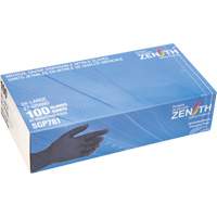 Gants jetables de calibre m&eacute;dical r&eacute;sistants &agrave; la perforation, 2T-Grand, Nitrile, 5 mils, Sans poudre, Noir, Classe 2 Distribution Jean Lapalme