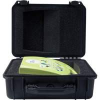 Petite mallette Pelican pour DEA, Zoll AED Plus Pour, Non m&eacute;dical Distribution Jean Lapalme