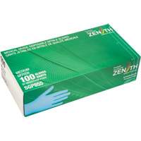 Gants jetables de calibre m&eacute;dical r&eacute;sistants &agrave; la perforation, Moyen, Nitrile, 3,5 mils, Sans poudre, Bleu, Classe 2 Distribution Jean Lapalme