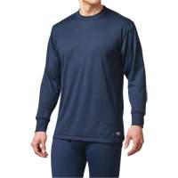 FR Base Layer Long Sleeve T-Shirt, Small, Navy Blue Distribution Jean Lapalme
