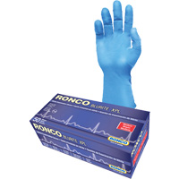 Blurite XPL Examination Gloves, Small, Nitrile, 8-mil, Powder-Free, Blue, Class 2 Distribution Jean Lapalme
