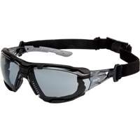 Z2900 Series Safety Glasses with Foam Gasket, Grey/Smoke Lens, Anti-Scratch, ANSI Z87+/Meets/Exceeds CSA Z94.3 Distribution Jean Lapalme