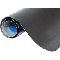 WD Elegance Anti-Microbial Mats, Smooth, 2' x 3' x 9/16", Black, Vinyl Distribution Jean Lapalme